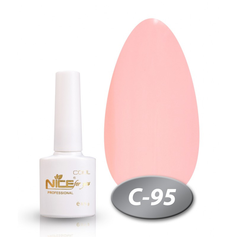 

Гель-лак Nice for You COOL C-095 розовый 8,5 мл