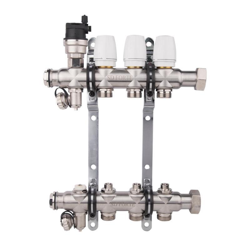 

Коллекторная система для отопления 1" SANDI FORTE SFE0053 на 3 выходов 79703