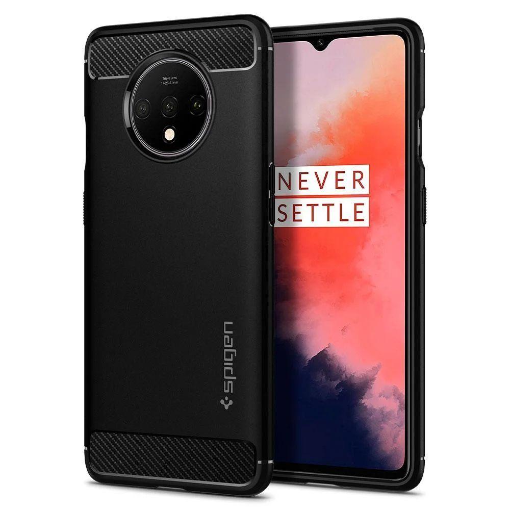 

Чехол Spigen Rugged Armor OnePlus 7T Matte Black (ACS00316