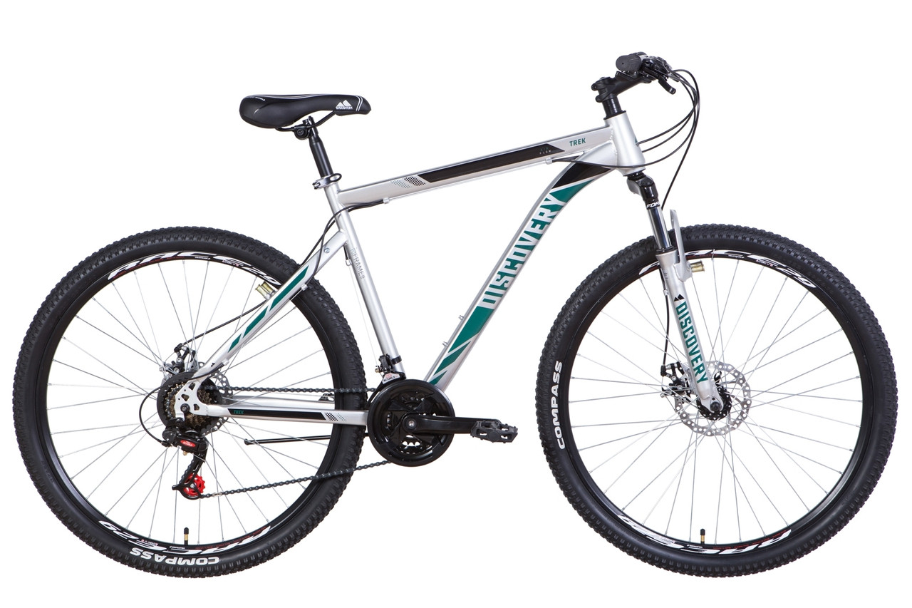 

Велосипед 29" Discovery TREK DD 2021 (малахитовый (м))