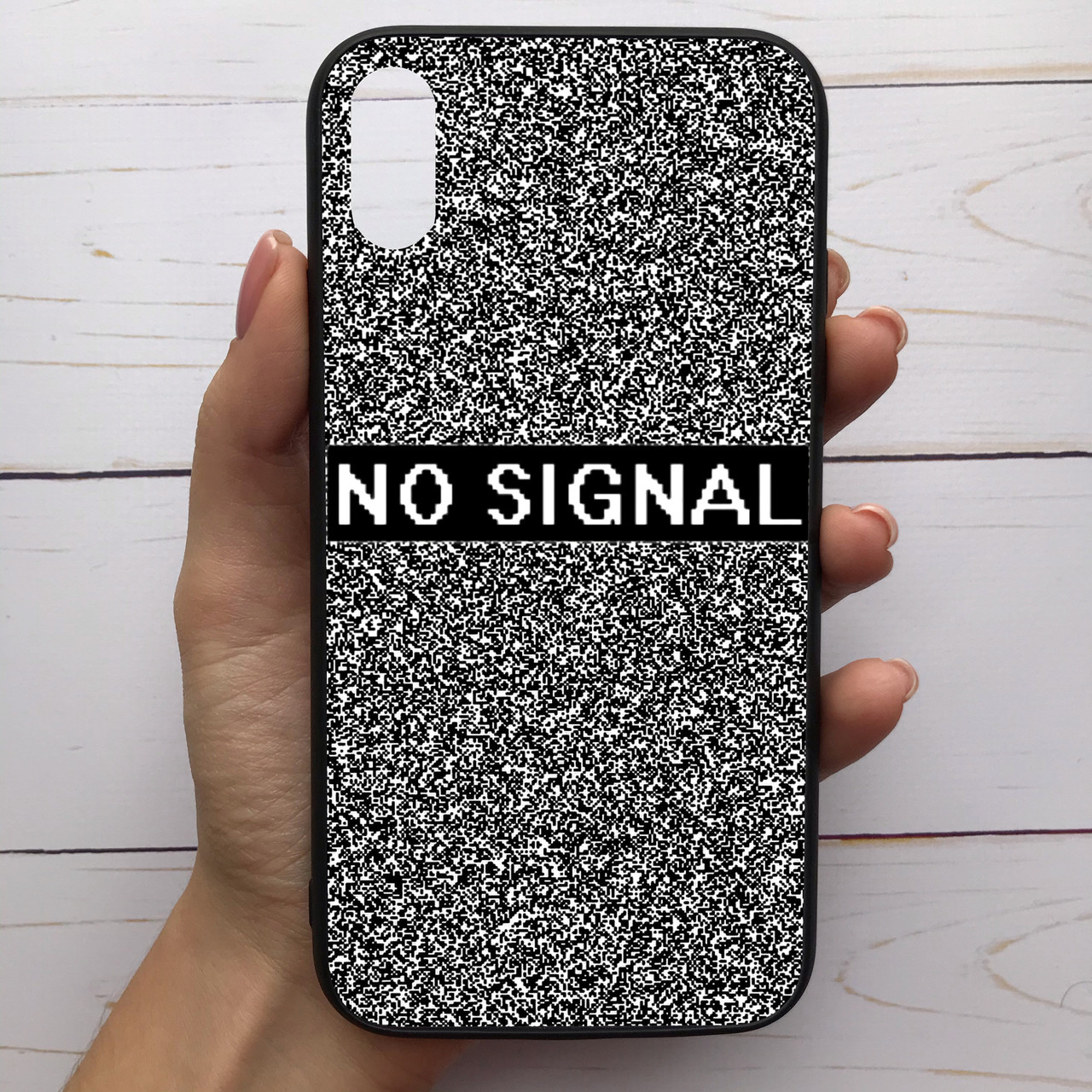 

Чехол Mood для iPhone X/Xs с рисунком No signal (216