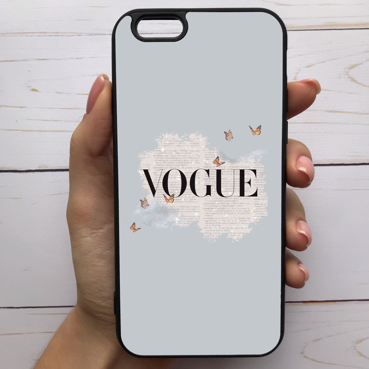 

Чехол Mood для iPhone 6 Plus/6s Plus с рисунком Vogue бабочки (290