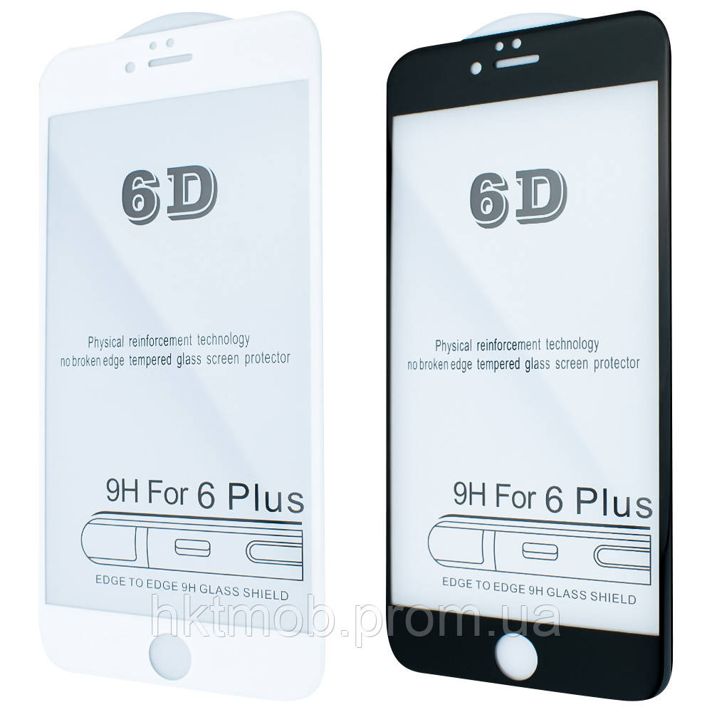 

Защитное стекло 6D Full Glue iPhone 6 Plus