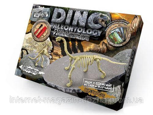 

Набор для проведения раскопок "DINO PALEONTOLOGY", "Диплодок", DP-01-05 DP-01-01,02,0