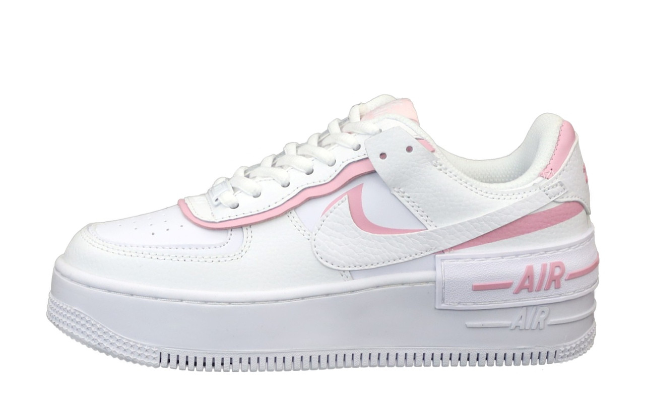 

Nike Air Force 1 Женские осенние белые кожаные кроссовки. Женские кроссовки на шнурках, Black