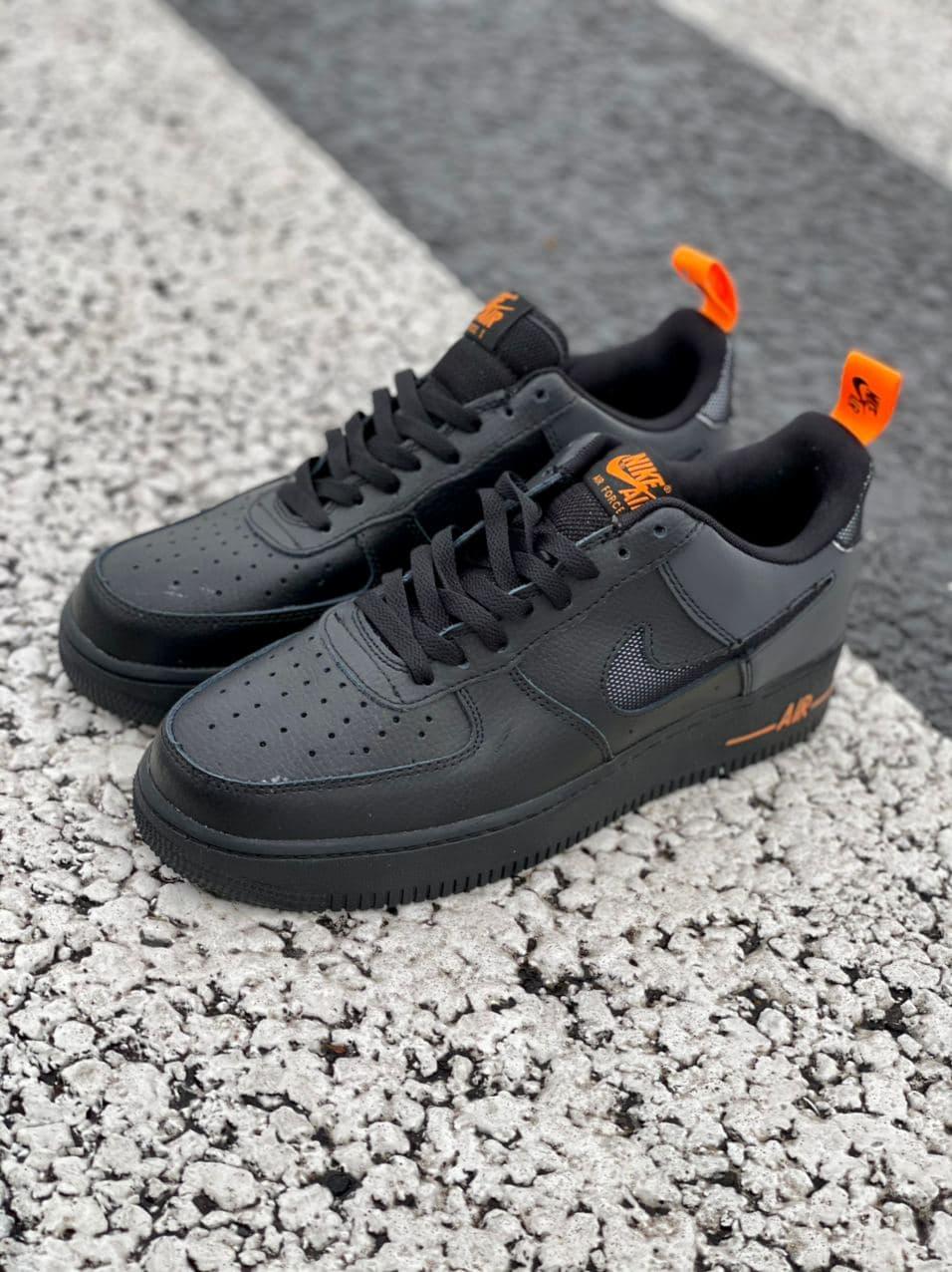 

Мужские кроссовки Nike Air Force Black / Найк Аир Форс Черный 43