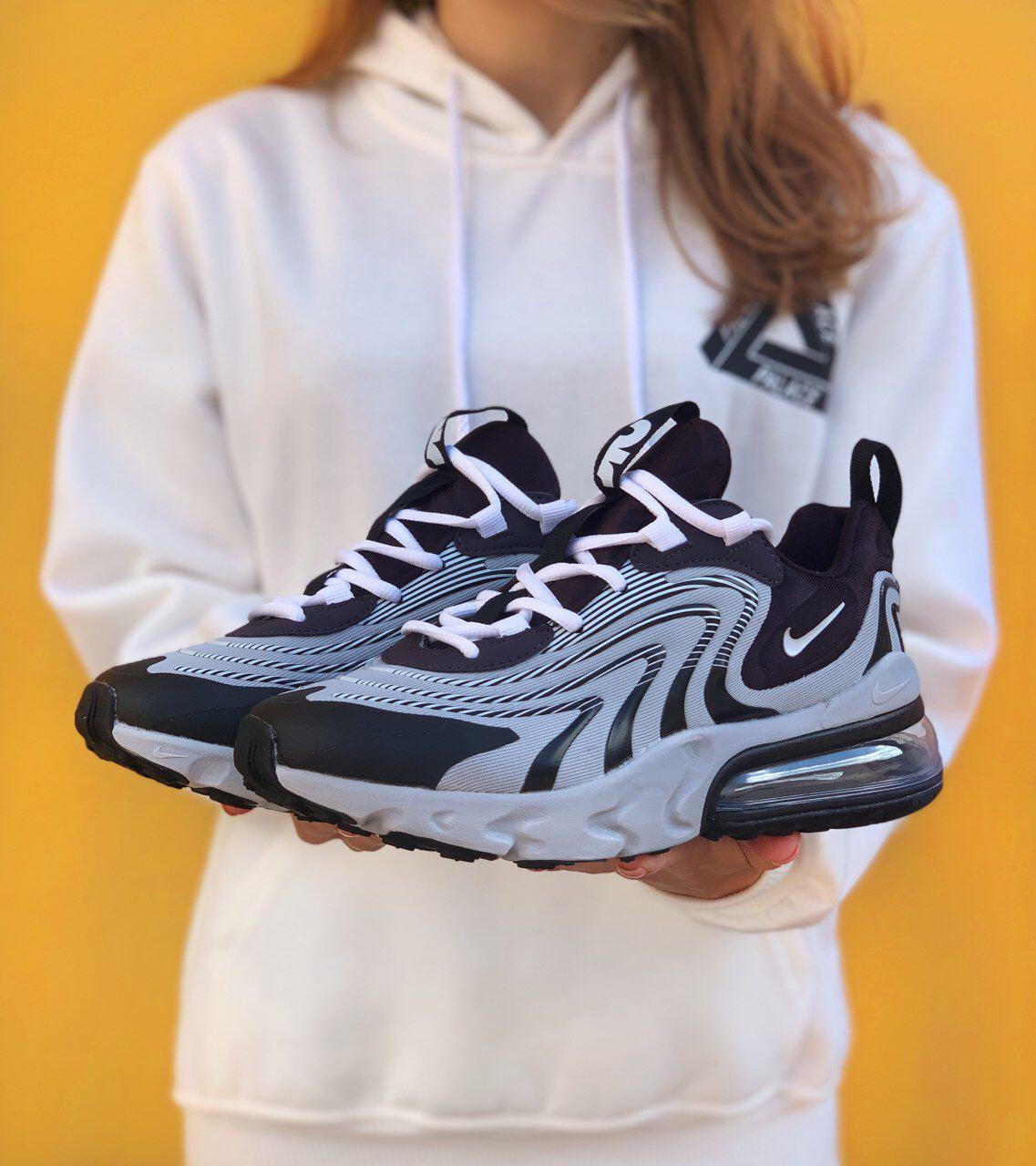 

Мужские кроссовки Nike Air Max 270 React Eng Grey / Найк Аир Макс 270 Реакт Серые 42, Серый