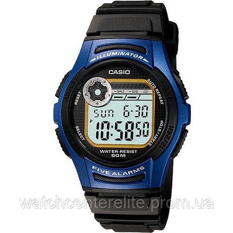 

Мужские наручные кварцевые часы Casio ILLUMINATOR W-213-2AVES