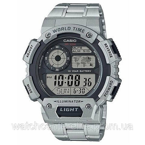 

Мужские наручные кварцевые часы Casio ILLUMINATOR AE-1400WHD-1AVEF