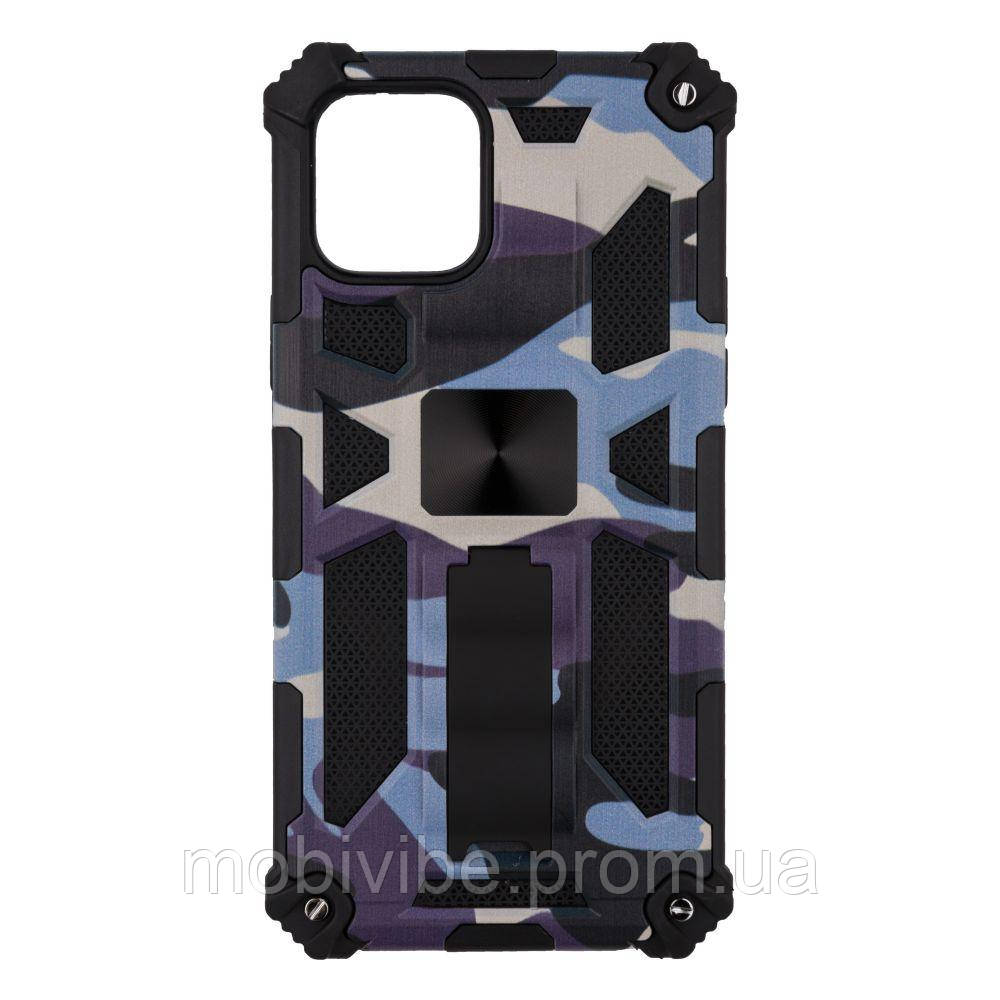 

Чехол Shockproof Camouflage для Apple Iphone 12 / 12 Pro 6, Серый 2020000210450