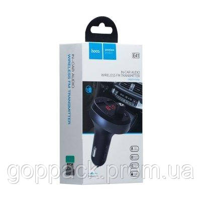 

Модулятор Hoco E41 Wireless FM Transmitter SKL11-229624