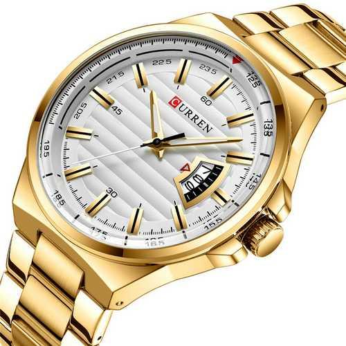 

Curren 8375 Gold-White