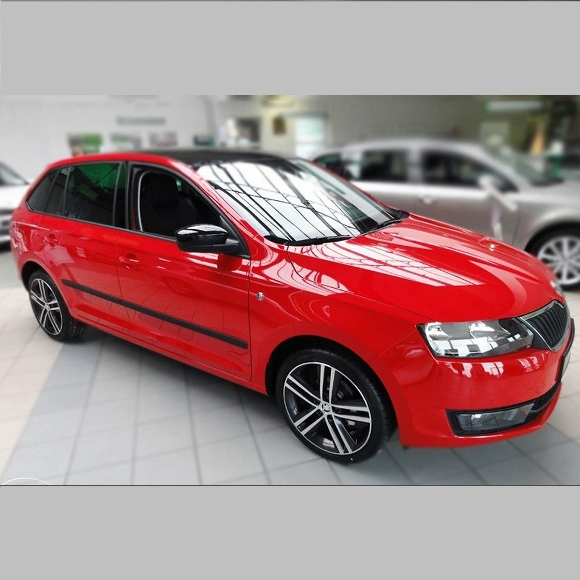 

Молдинги на двери для Skoda Rapid Spaceback NH1 2013-2019