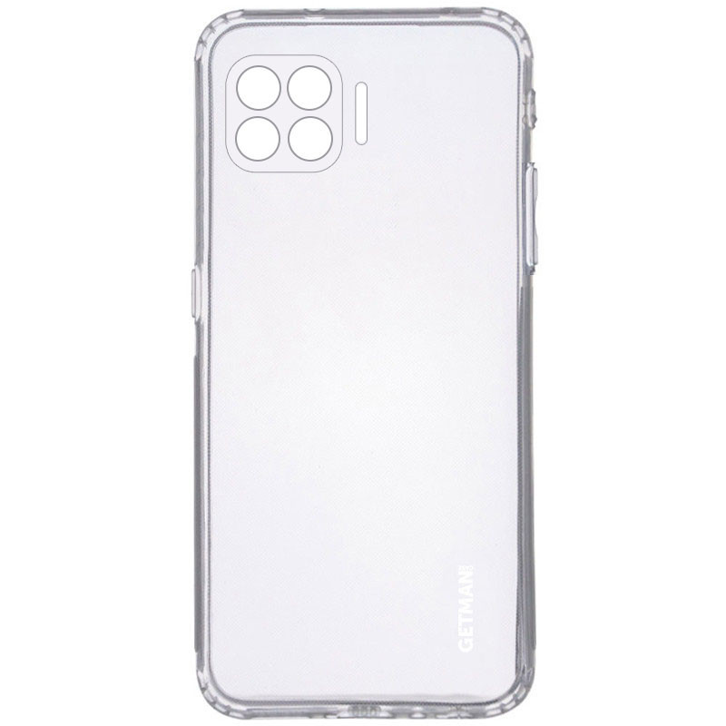 

TPU чехол GETMAN Clear 1,0 mm для Oppo A93, Бесцветный (прозрачный)