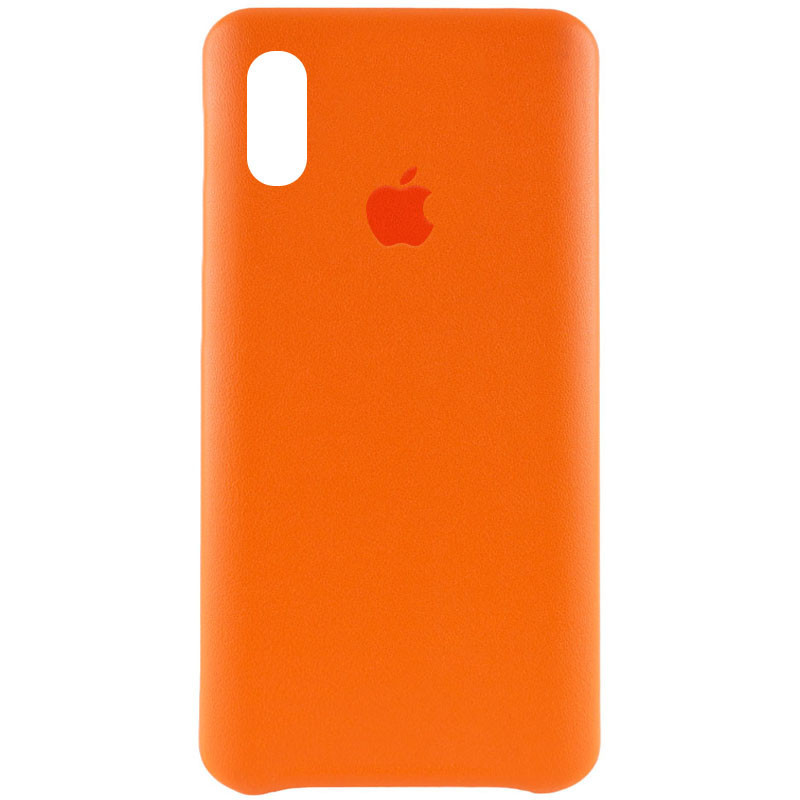 

Кожаный чехол AHIMSA PU Leather Case Logo (A) для Apple iPhone XR (6.1"), Оранжевый