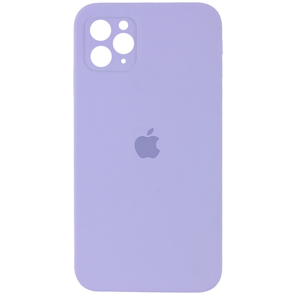 

Чехол Silicone Case Square Full Camera Protective (AA) для Apple iPhone 11 Pro Max (6.5"), Сиреневый / dasheen