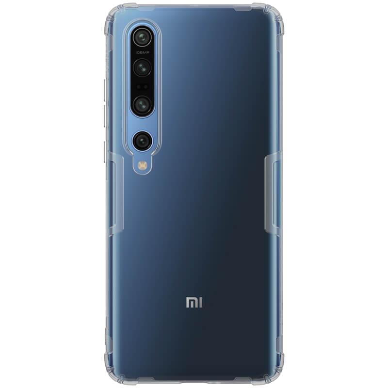 

TPU чехол Nillkin Nature Series для Xiaomi Mi 10 / Mi 10 Pro, Серый (прозрачный)