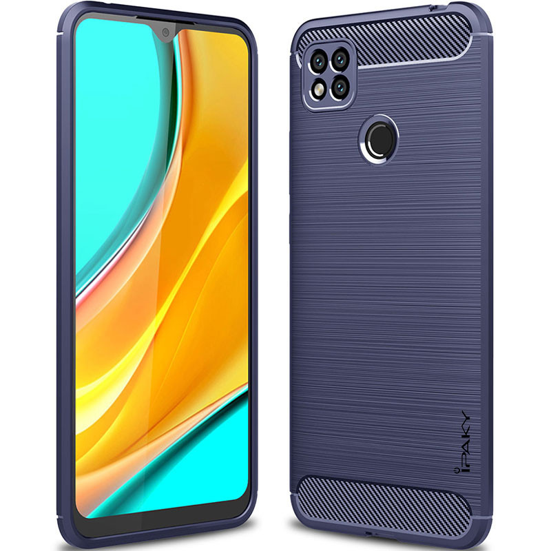 

TPU чехол iPaky Slim Series для Xiaomi Redmi 9C, Синий