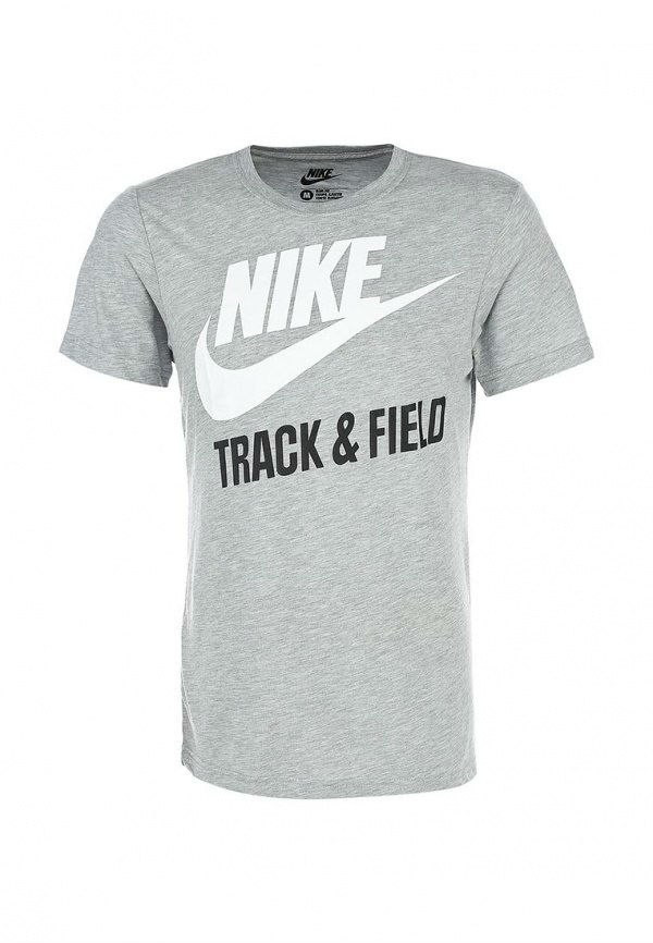 

Мужская футболка Nike серая Track & Field