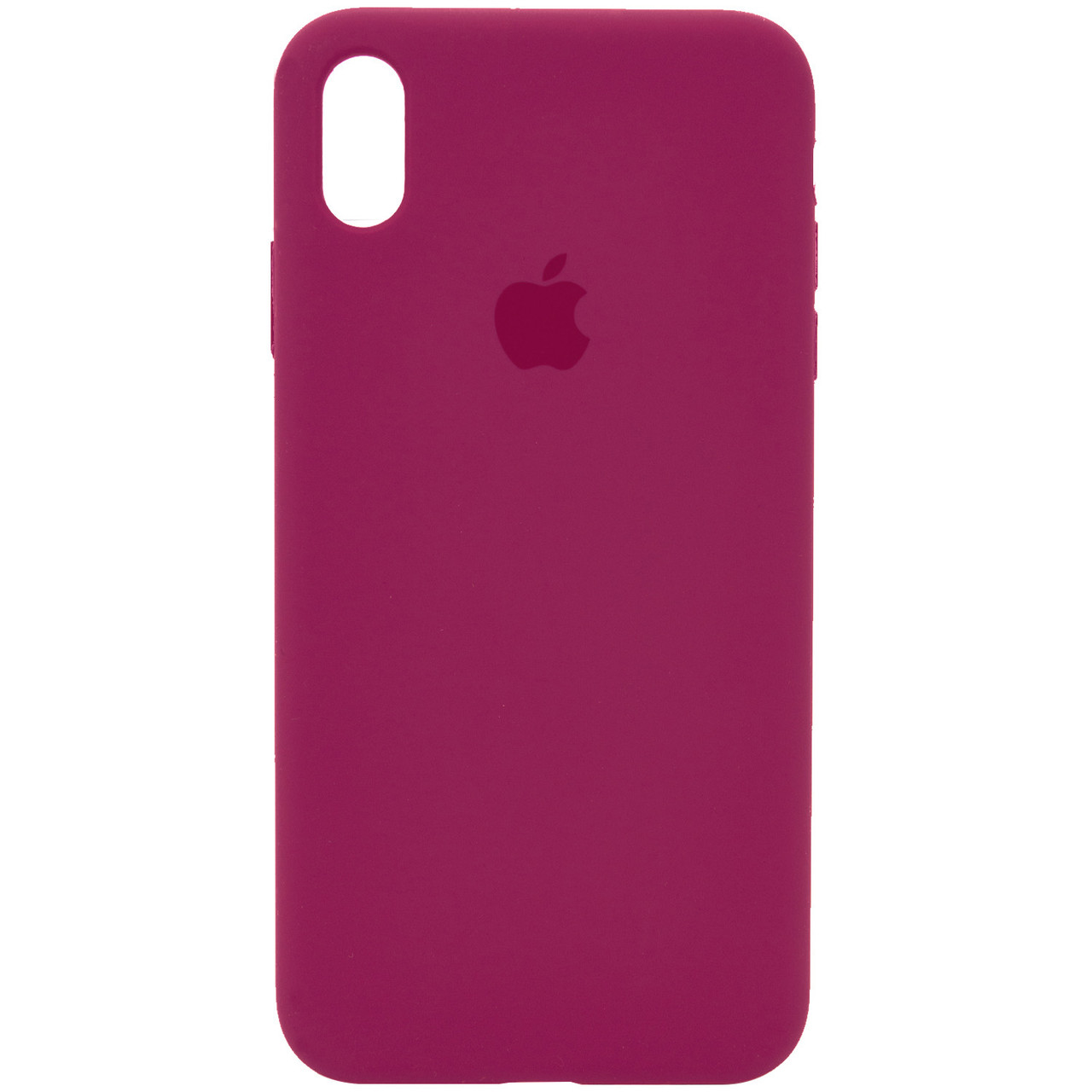 

Чехол Silicone Case Full Protective (AA) для Apple iPhone XS Max (6.5"), Красный / rose red