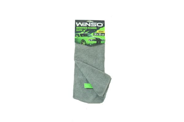 

Салфетка микрофибра 30/30 серая WINSO