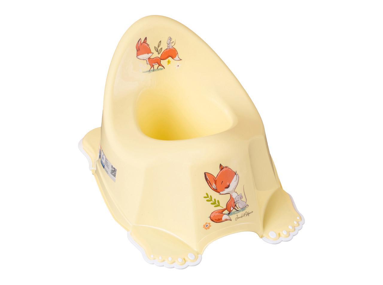 

Горшок музыкальный антискользящий Tega Baby Лесная Сказка Желтый