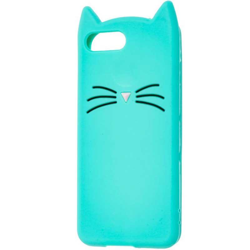 

Силиконовая накладка 3D Cat для Apple iPhone 7 plus / 8 plus (5.5"), Бирюзовый