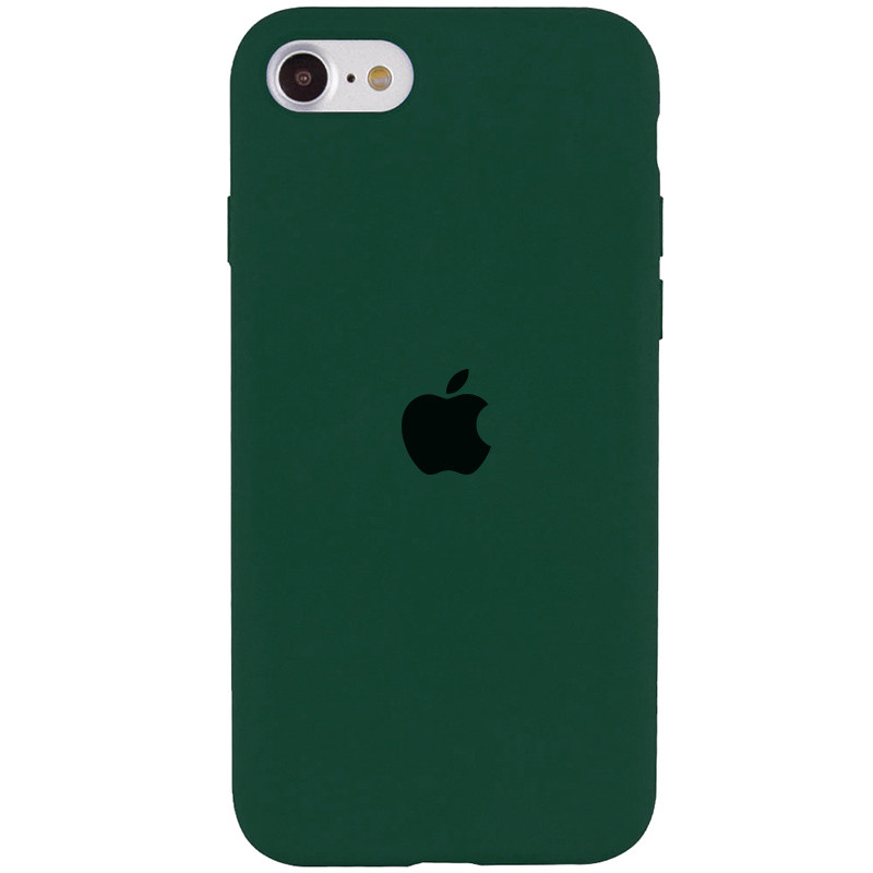 

Чехол Silicone Case Full Protective (AA) для Apple iPhone SE (2020), Зеленый / forest green