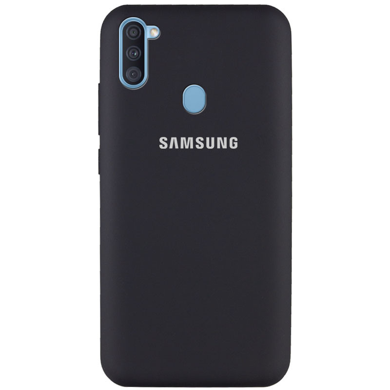 

Чехол Silicone Cover Full Protective (AA) для Samsung Galaxy A11, Черный / black
