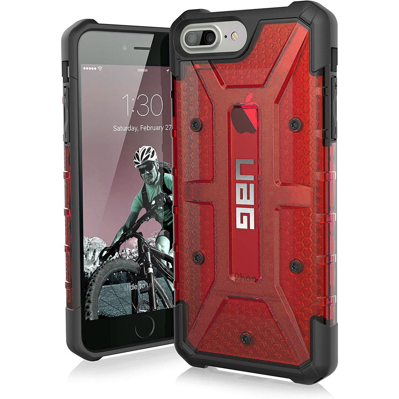 

Ударопрочный чехол UAG Plasma для Apple iPhone 6/6s plus / 7 plus/8 plus, Красный