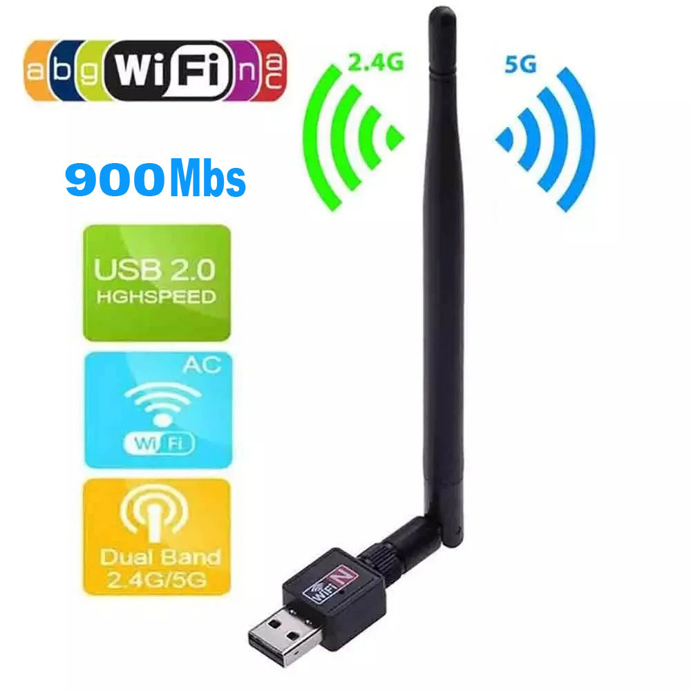 Адаптер Wi-Fi USB Pix-Link 600 Mbps 5db