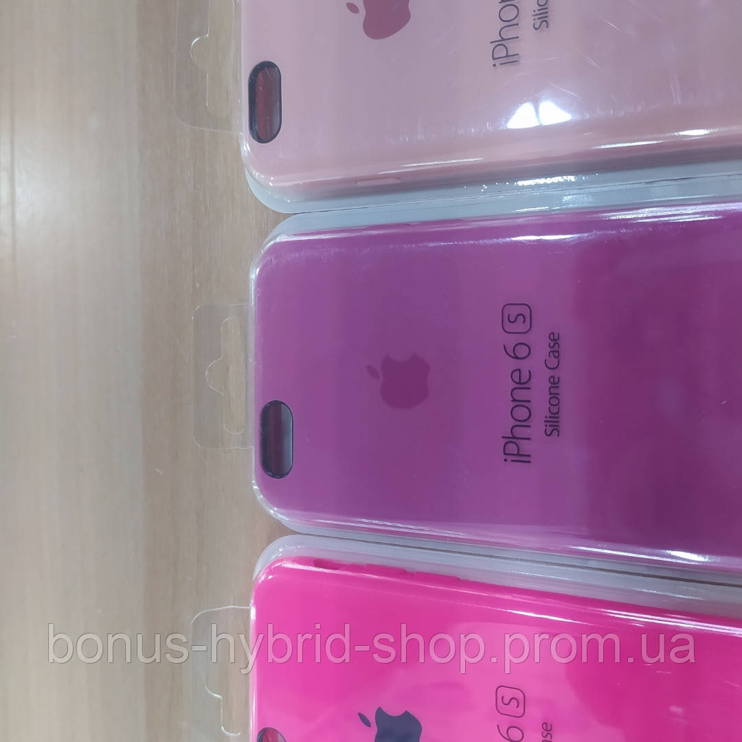 

Силикон iPhone 6 /6s оригинал (copy) mix, Красный