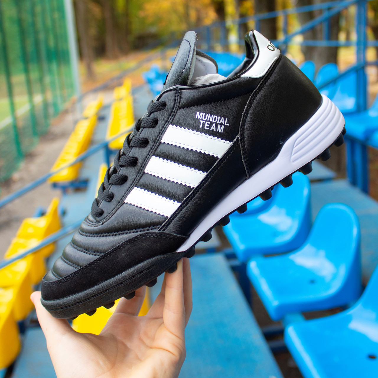 

Сороконожки Adidas Mundial Team (39-45) 45, Черный