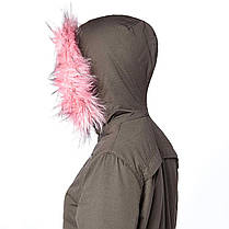 Куртка Brandit Ladies Franka Ripstop Parka OLIVE-ROSE (XS), фото 3