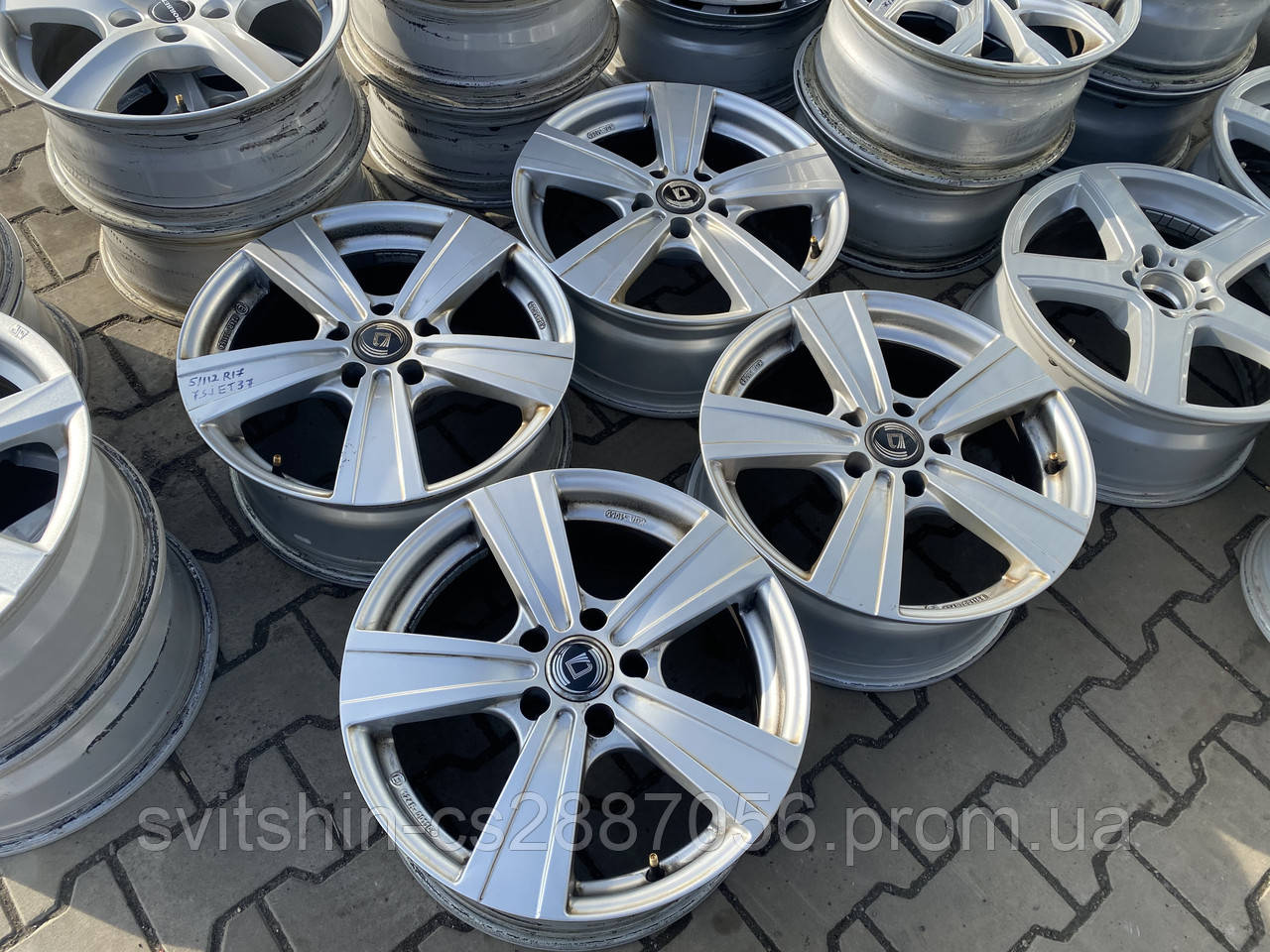 

Диски 5/112 R17 7.5J ET35 Mercedes, Audi, Volkswagen, Skoda, Seat