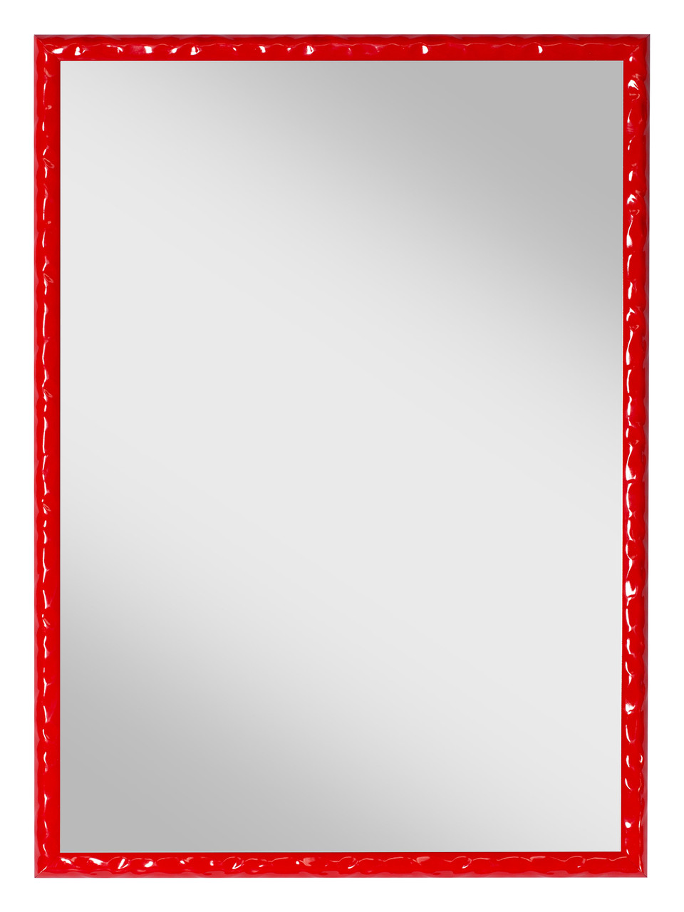 

Дзеркало настінне в пластиковій рамі Арт-Сервіс 40х50 см червоне (633), Красный
