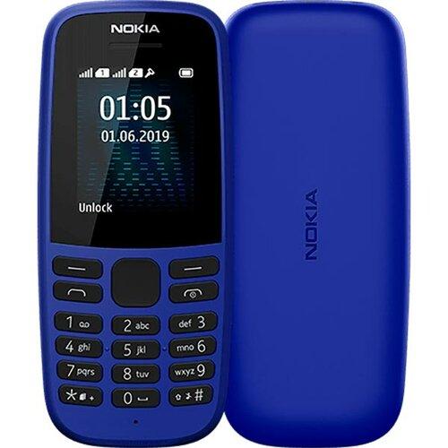 

Мобильный телефон Nokia 105 TA-1174 Dual Sim Blue, Синий