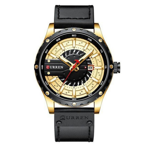 

Curren 8374 Black-Gold