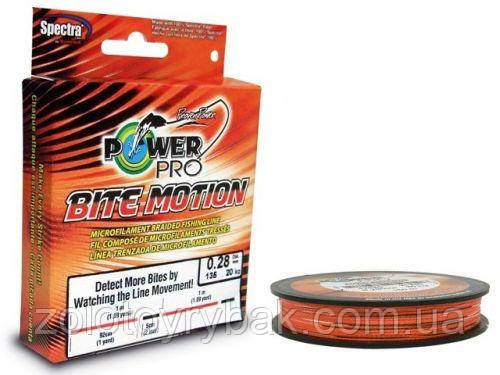 

Шнур Power Pro Bite Motion 150m Orange/Black 0.23mm 33lb/15kg "Оригинал"