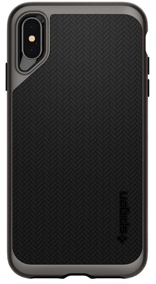 

Чехол Spigen для iPhone XS Max Neo Hybrid Gunmetal (065CS24838)