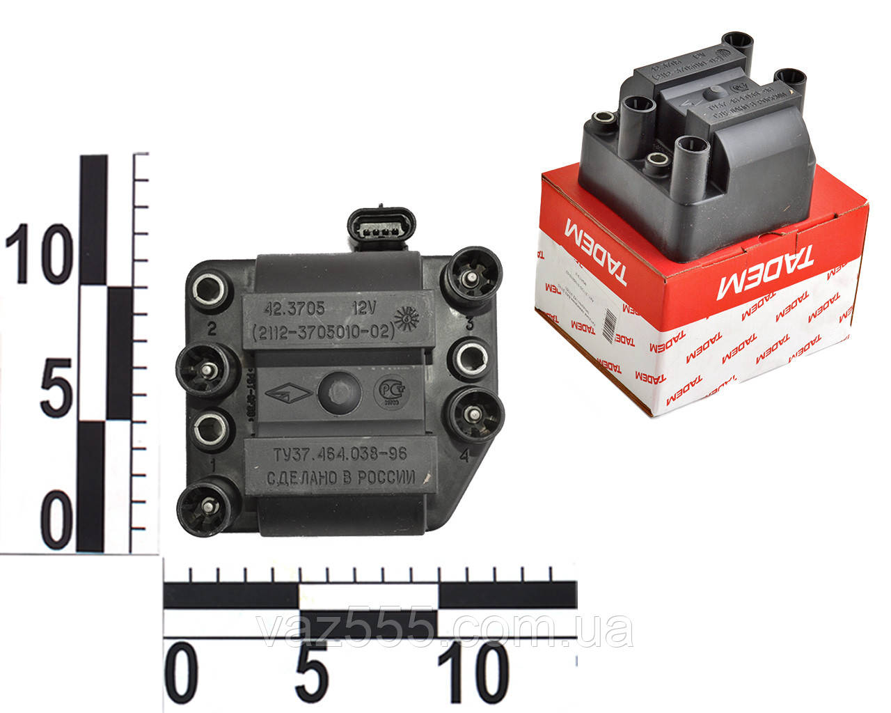 

Катушка зажигания ВАЗ 2110, "модуль" Москва