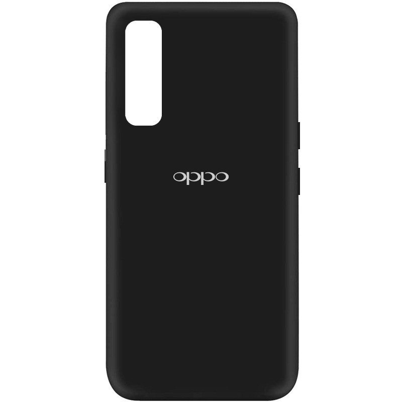 

Чехол Silicone Cover My Color Full Protective (A) Oppo Reno 3 Pro Черный / Black