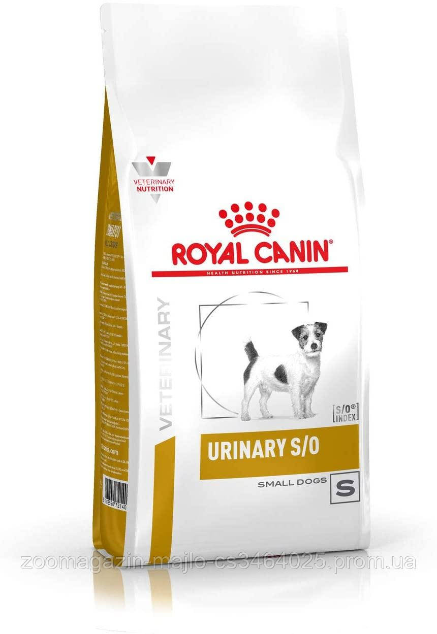 

Сухой корм Royal Canin Urinary S/O Small Dog корм для собак менее 10 кг при заболеваниях мочевыделительной