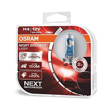 

H4 60/55W P43T 12V +150% OSRAM Original (супер яскравий). Night Breaker LASER NG