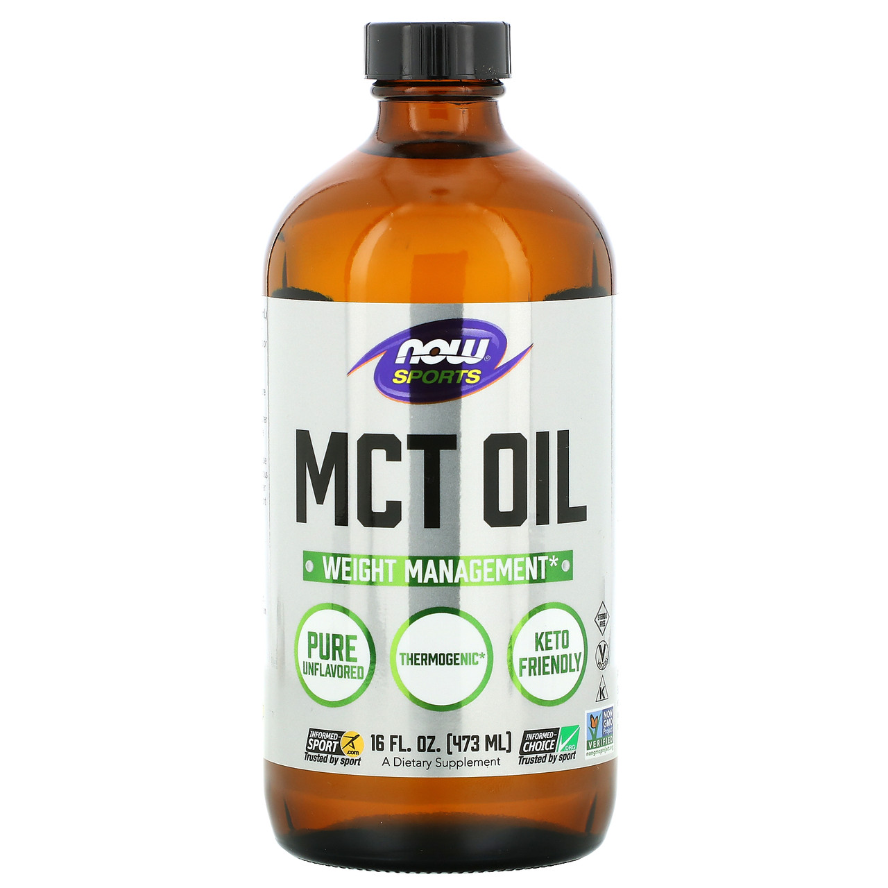 

Олія МСТ MCT Oil Now Foods 473 мл