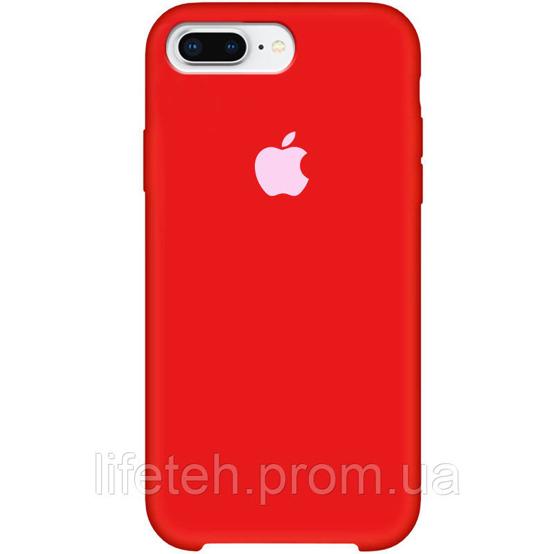 

Уценка Чехол Silicone Case (AA) для Apple iPhone 7 plus / 8 plus (5.5"), Дефект упаковки / красный / dark red