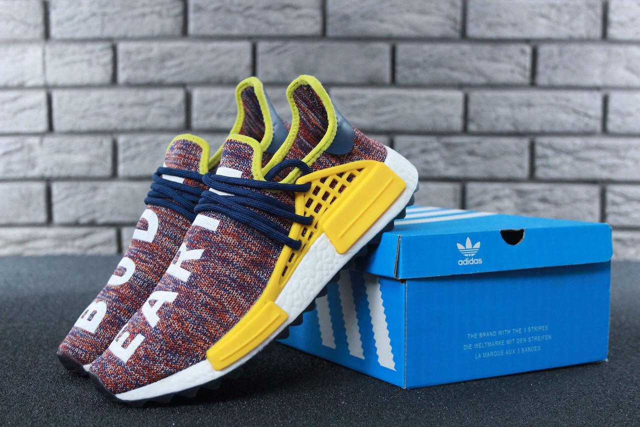 

Кроссовки Adidas x Pharrell Williams Human Race NMD Multicolor 43, Разные цвета