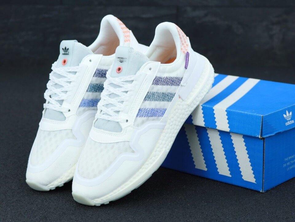 

Кроссовки Adidas ZX-500 RM X Commonwealth (белые летние кроссовки Адидас) мужские и женские 37, Белый