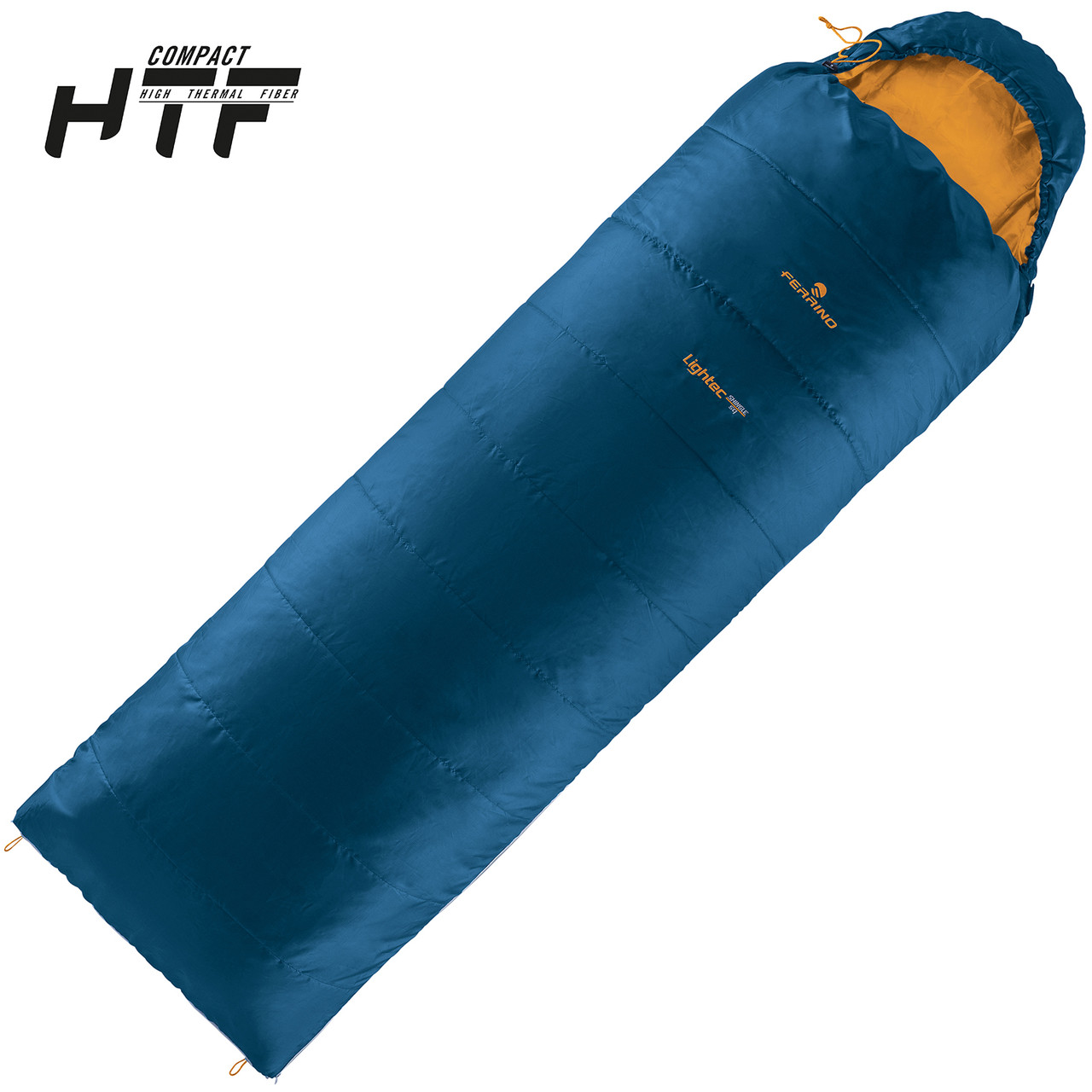 

Спальный мешок Ferrino Lightec Shingle SQ/-2°C Blue/Yellow Right (86266IBBD), Синий