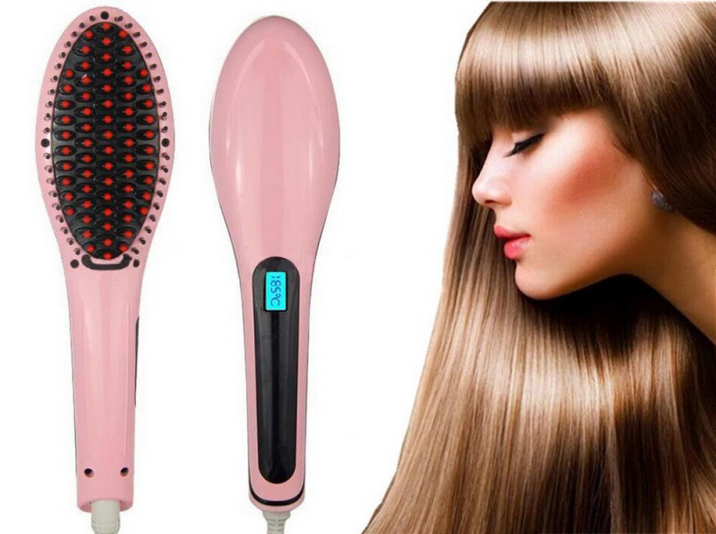 

Электрическая расческа выпрямитель FAST HAIR STRAIGHTENER HQT-906 выпрямитель укладка для волос